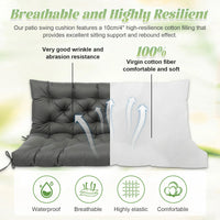 Coussin de banc d'extérieur, protection solaire imperméable, coussin de chaise en bois, coussin de banc d'intérieur imperméable, coussin de balançoire de porche