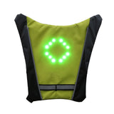 Clignotant de vélo sans fil à LED, gilets de coulée d'iode, télécommande, vélo VTT, vélo de sécurité, émail 30LED