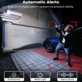 AOSU 3MP 100% caméra WiFi solaire sans fil 5000mAh batterie caméra de sécurité Audio bidirectionnelle panneau solaire sans fil caméra de vidéosurveillance PTZ