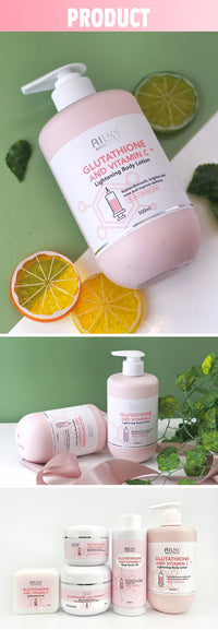 AILKE-Crème éclaircissante pour le corps à la vitamine C et au glutathion, pour unifier le teint de la peau, le cou, les coudes, les ati elles et les jambes