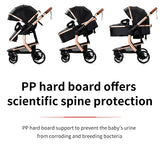 Poussette légère Magic ZC, poussette bébé 3 en 1, landau pour bébé, poussette légère en PU 3 en 1