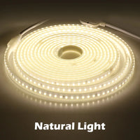 Nouvelle arrivée : Bande LED 220V 4040 Haute sécurité Haute luminosité 120 LED/m 13 W/m Étanche Flexible Lumière LED La meilleure bande LED.