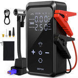 Démarreur de saut de voiture 4 en 1, 8000a, pompe à Air 150psi, Booster de batterie de voiture, dispositif de démarrage du moteur, compresseur d'air pour pneus, batterie externe