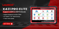 LAUNCH X431 CR3001 Outil de diagnostic OBD2 complet pour voiture, lecteur de codes professionnel, scanner, vérification moteur, mise à jour gratuite pk ELM32