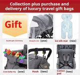 STOCK ue poussettes jumeaux Double enfants deux sièges poussettes chariot pliable vente en gros bébé poussette sièges avant et arrière