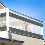 Bâche imperméable en PVC d'épaisseur 0.55mm, bâche résistante aux intempéries et aux UV pour gaz de jardin, porche, Garage, couverture pour plantes agricoles