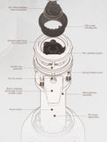 HiBREW G5 48mm fraise conique moulin à café électrique Compact Portable moulin à grains de café cuisine pour expresso café turc