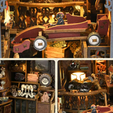 Serre-livre Maquette DIY – Garage Vintage