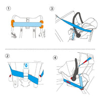Poussette légère Magic ZC, poussette bébé 3 en 1, landau pour bébé, poussette légère en PU 3 en 1