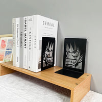Serre-livres en métal One Piece, design inspiré du manga, robuste et décoratif