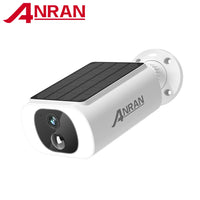 ANRAN 2K caméra de sécurité solaire 3/5MP extérieur sans fil 2.4G WIFI caméra batterie caméra projecteur couleur Vision nocturne ne peut pas ajouter NVR
