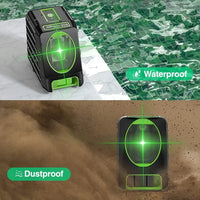 Niveau laser vert Osram Huepar BOX-1G, autonivelant, 130°/150°, horizontal et vertical, avec mode pulsé