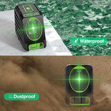 Niveau laser vert Osram Huepar BOX-1G, autonivelant, 130°/150°, horizontal et vertical, avec mode pulsé