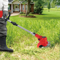 Tondeuse à gazon électrique portative rechargeable, réglable et pliable, coupe-bordures de jardin, outil électrique pour la maison, compatible avec les batteries Makita 18 V.