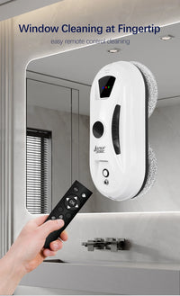 Fenêtre Robot aspirateur travail automatique verre électrique Limpiacristales télécommande pour la maison