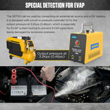SDT101 – Machine à fumée 12V, détecteur de fuite, tuyau d'huile et de carburant, détecteur de fuite sous vide, système EVAP automatique, outils de Diagnostic automatique, sans pompe