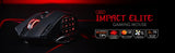 Souris gaming optique Redragon M913, 16 000 DPI, filaire 2,4 GHz et sans fil RGB, 16 boutons programmables, noir et blanc