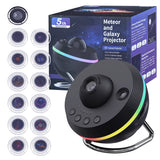 Projecteur de ciel étoilé de type planétarium, veilleuse galaxie rotative à 360° avec télécommande et minuterie, lampe d'ambiance pour chambre d'enfant