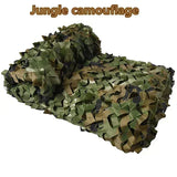 Filets de camouflage 1,5 m x 1 m et 4 m x 5 m, blanc, bleu, beige, style désert, pour dissimulation, auvent extérieur, ombrage de jardin ou tonnelle.