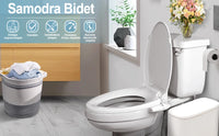 SAMODRA – pulvérisateur de Bidet pour main droite/gauche, Non électrique, double buse, siège de toilette, douche hygiénique pour accessoires de salle de bains