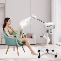 Cuiseur vapeur à l'ozone 2 en 1, Spray Dense, pour Salons de beauté, hôpital, Sauna, pulvérisateur froid pour humidification de la peau, 220V, 750W