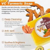 Coffret de soins pour la peau au curcuma bio AILKE : réduit l’acné, nettoie la peau, exfolie, éclaircit le teint, unifie le teint et améliore l’hydratation des peaux sèches.