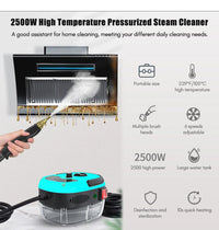 Nettoyeur à vapeur portatif haute pression et température 2500W, climatiseur domestique Commercial, hotte de cuisine, lave-linge à Jet de voiture 220V