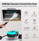 Nettoyeur à vapeur portatif haute pression et température 2500W, climatiseur domestique Commercial, hotte de cuisine, lave-linge à Jet de voiture 220V
