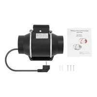 Ø100 150mm 200mm ventilateur de conduit, ventilateurs d'extraction de Ventilation, Ventilation de ventilateur d'extraction de salle de bains pour conduit de cuisine, évents, salle de bains