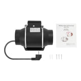 Ø100 150mm 200mm ventilateur de conduit, ventilateurs d'extraction de Ventilation, Ventilation de ventilateur d'extraction de salle de bains pour conduit de cuisine, évents, salle de bains