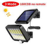 LED solaire fendu applique 3 Mode étanche capteur de mouvement lampe sécurité extérieure éclairage public lampe solaire pour jardin applique murale