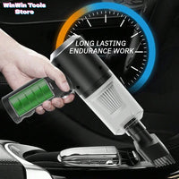 Aspirateur combiné d'aspiration et de soufflage intégrés 3 en 1, chargeur USB, pour petite voiture et ménage