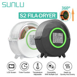 SUNLU – sèche-filament 3D S2, boîte sèche, boîte de rangement de Filaments de séchage S2, support sec pour conserver le Filament, compagnon d'imprimante 3D gratuit