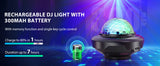 U'King 2 pièces USB Mini boule magique à commande vocale LED boule Disco lumière DJ atmosphère lumière télécommande stroboscopique veilleuse