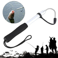 Harpon de pêche sur glace avec ardillons, poignée de pêche extensible, harpon portable en métal pour la pêche en mer et en bateau sur glace