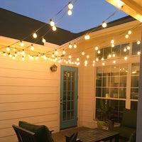 Guirlande lumineuse LED G40, 30M 45M, guirlande lumineuse, féerique, lampadaire extérieur, étanche, rétro, pour décoration de jardin