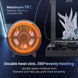 SUNLU – sèche-filament 3D S2, boîte sèche, boîte de rangement de Filaments de séchage S2, support sec pour conserver le Filament, compagnon d'imprimante 3D gratuit