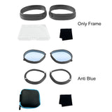 Cadre de protection d'objectif, anneau de protection d'objectif anti-rayures magnétique, empêche les lunettes de gratter, lentilles VR pour Meta Quest 3S
