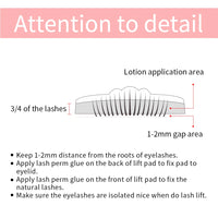 ICONSIGN – Kit de levage de cils, Version améliorée, durée de 6 à 8 semaines, rehausseur de cils, outils de maquillage