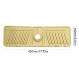 Tapis de robinet en Silicone multifonction, planche de vidange de comptoir de cuisine, tapis de séchage antidérapant, tampon anti-éclaboussures d'évier, accessoires de cuisine