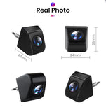 Caméra de recul Junsun pour voiture, résolution AHD 720p, étanche, grand angle 140°, pour autoradio.