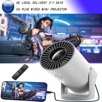 Mini projecteur filaire Portable, Support 1080P 40 ANSI Lumens pour projecteur LED, téléphone Portable, vidéo HDMI USB