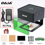 DAJA graveur Laser CNC bricolage DJ6 Machine de gravure Laser 3000mw rapide Mini Logo marque imprimante Cutter travail du bois bois plastique verre