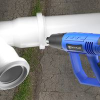 Pistolet à air chaud électronique professionnel pour applications de bricolage industriel, vitesse variable réglable, chauffage rapide de la température, 2000W