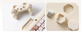 Clavier de jeu sans fil YUNZII C68, clavier mécanique RVB personnalisé Hi-Fi Cute Cat, Silicone 65% échange à chaud ergonomique Kitty Keeb
