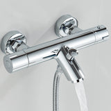Ensemble de robinets de douche thermostatiques, mitigeur thermostatique de salle de bains, mitigeur de salle de bains, robinet de baignoire
