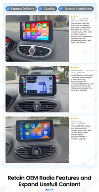 Junsun Qualcomm 8-Core 360 Camera Wireless CarPlay Android Auto Car Radio for Renault Clio 3 2005-2014 GPS Multimedia