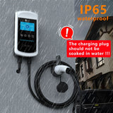 Feyree 22KW 32A Type2 EV chargeur 11KW 3P EVSE Wallbox 7.6KW 1P 4.3 pouces écran nouveau Smart APP contrôle Station de charge chargeur de voiture