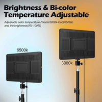 LED lumières vidéo conférence photographie éclairage Selfie lumière Photo Studio lampe avec trépied pour tirer en direct Streaming TikTok Zoom