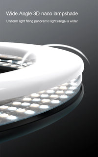 Éclairage de remplissage de photographie LED avec trépied, appareil Photo, cercle de Studio Photo, anneau lumineux pour Selfie, lampe de téléphone, vidéo Youtube